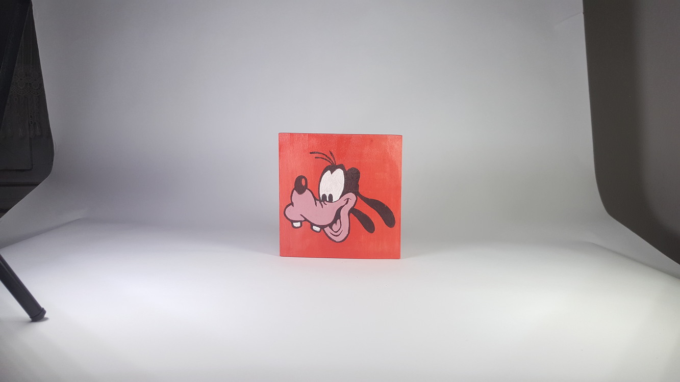 El Yapımı Masif Ahşap Duvar Süsü - 15x15 cm