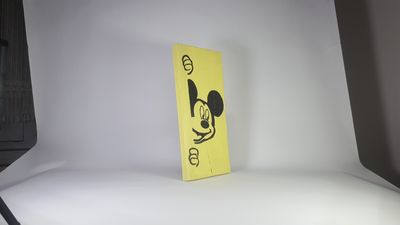 El Yapımı Masif Ahşap Duvar Süsü - 15x22 cm