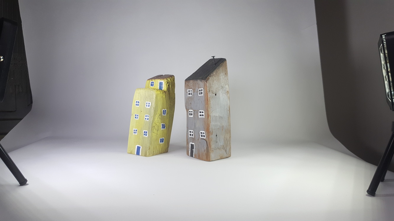 2'li El Yapımı ahşap Kitap Tutacağı, Masa Süsü (20x7x5 cm.,22x7x7 cm.)