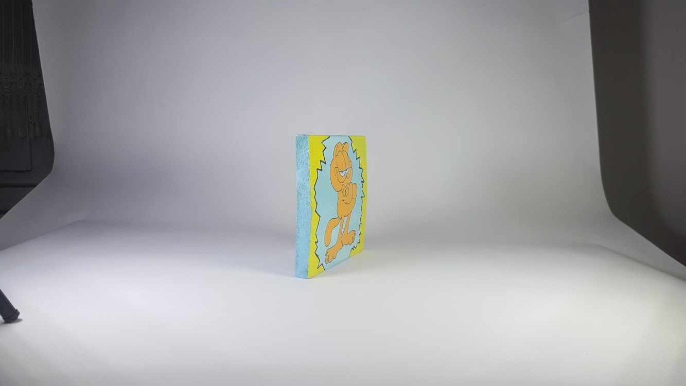 El Yapımı Masif Ahşap Duvar Süsü - 15x15 cm