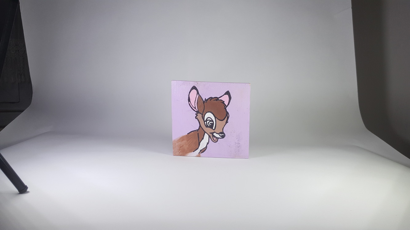 El Yapımı Masif Ahşap Duvar Süsü - 15x15 cm