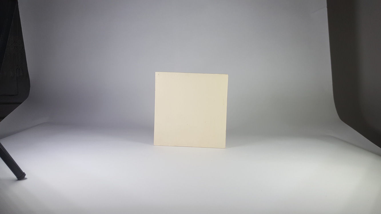 El Yapımı Masif Ahşap Duvar Süsü - 15x15 cm (Ying/Yang- Love)