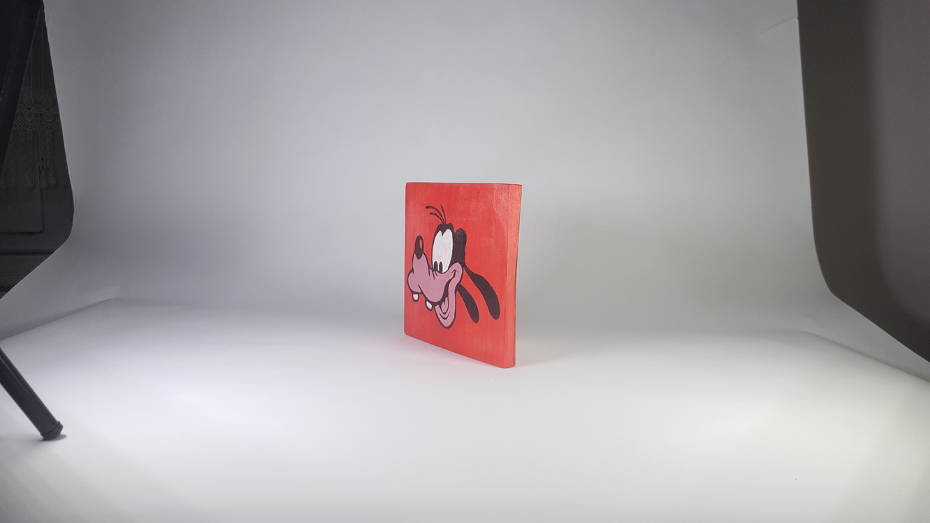 El Yapımı Masif Ahşap Duvar Süsü - 15x15 cm