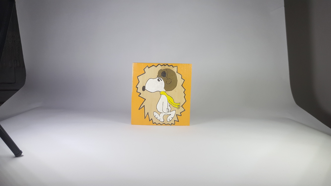 El Yapımı Masif Ahşap Duvar Süsü - 15x15 cm