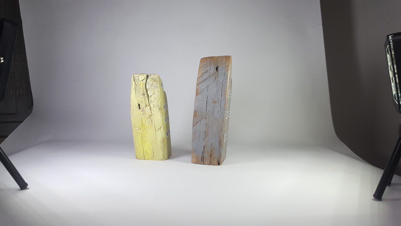 2'li El Yapımı ahşap Kitap Tutacağı, Masa Süsü (20x7x5 cm.,22x7x7 cm.)
