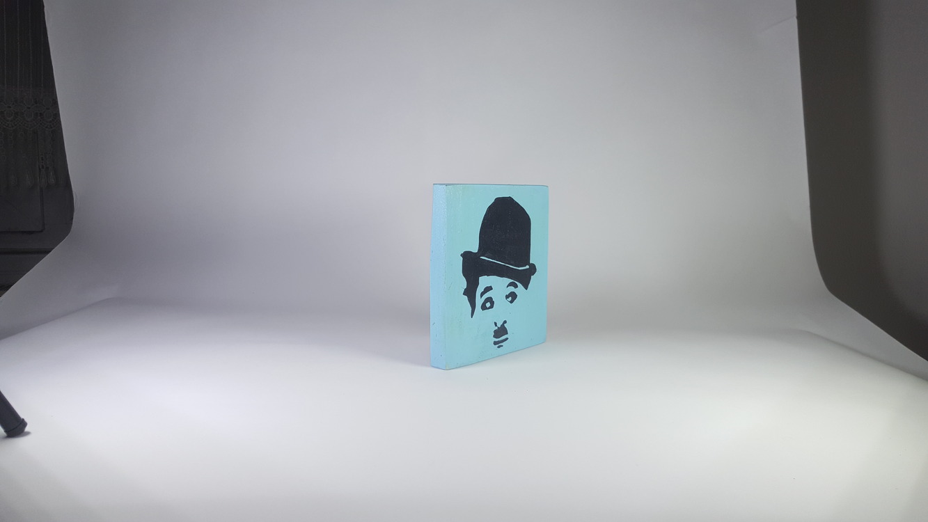 El Yapımı Masif Ahşap Duvar Süsü - 15x15 cm