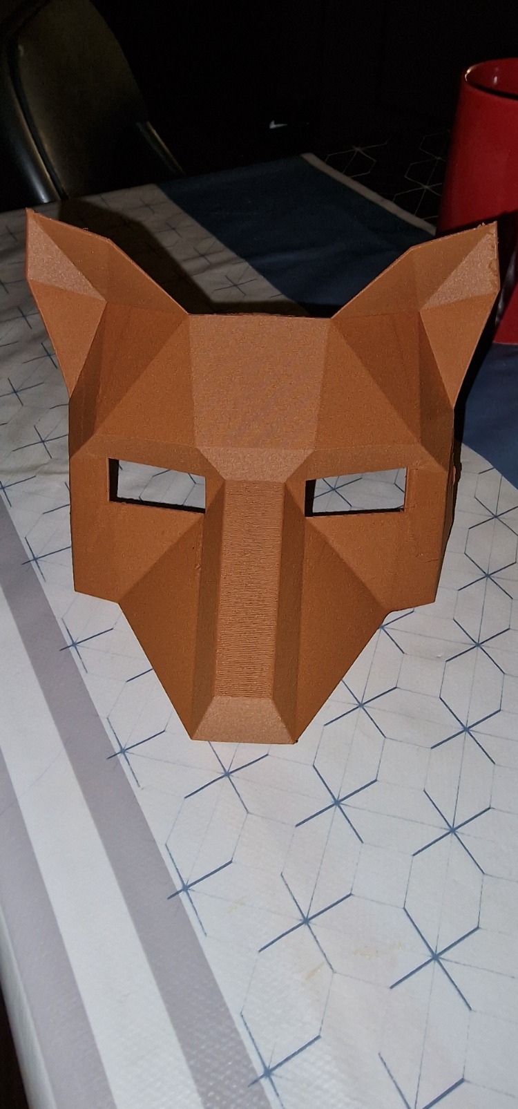 Yaratıcı Atölye: HEMEN çıktı al,Kes, Katla, Yapıştır 3D Panda Maske Kalıbı Anında İndir