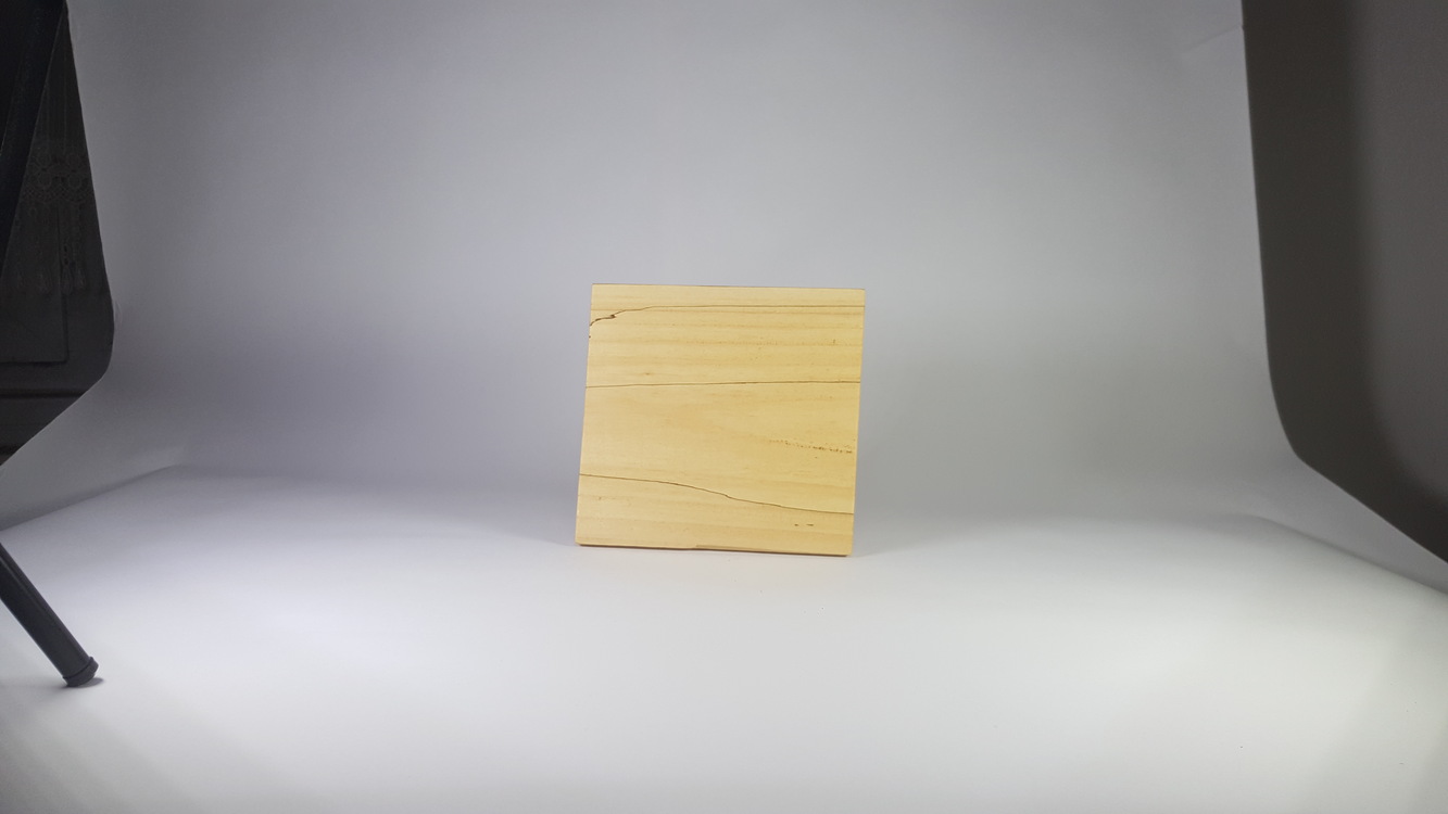 El Yapımı Masif Ahşap Duvar Süsü - 15x15 cm