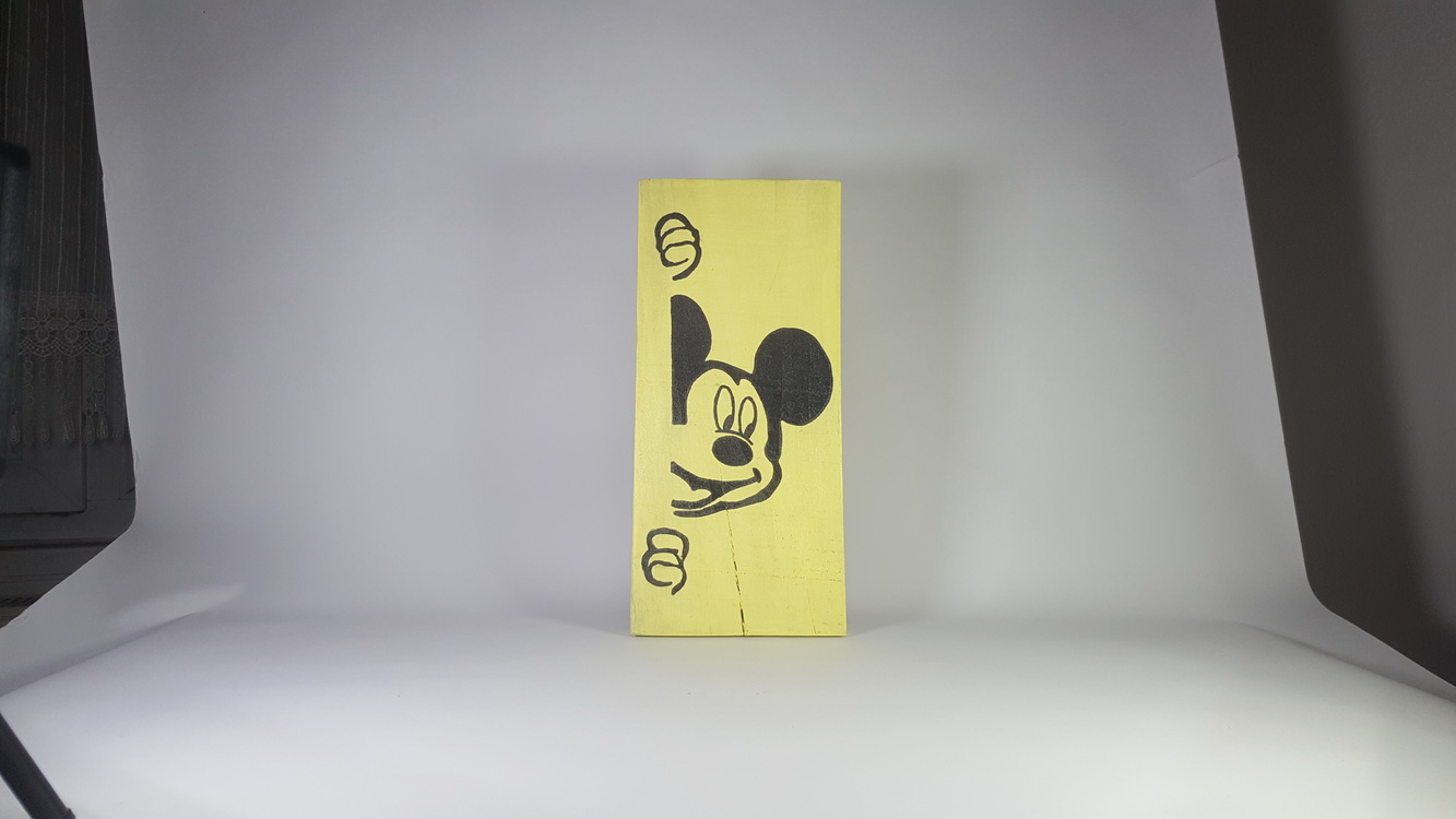 El Yapımı Masif Ahşap Duvar Süsü - 15x22 cm