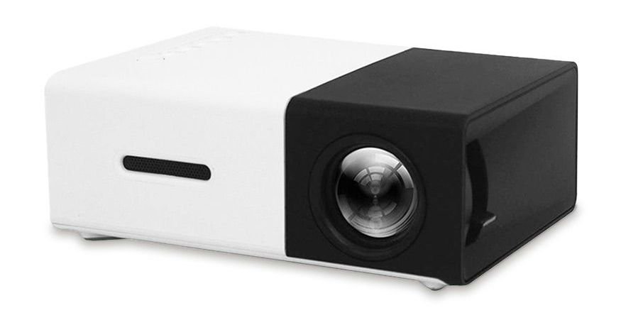 FULL HD + HDMI + Micro SD + USB özellikli cep mini projektör - 24"-60" ekrana projeksiyon