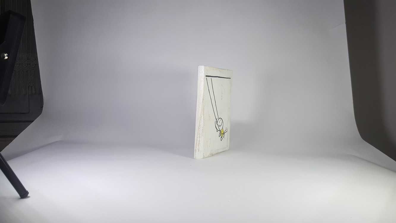 El Yapımı Masif Ahşap Duvar Süsü - 15x17 cm