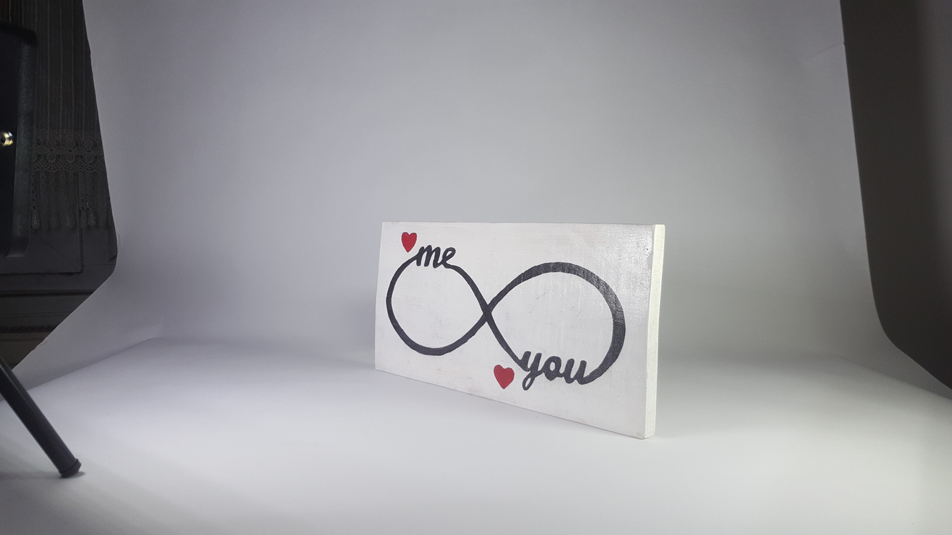 El Yapımı Masif Ahşap Duvar Süsü - 15x20 cm