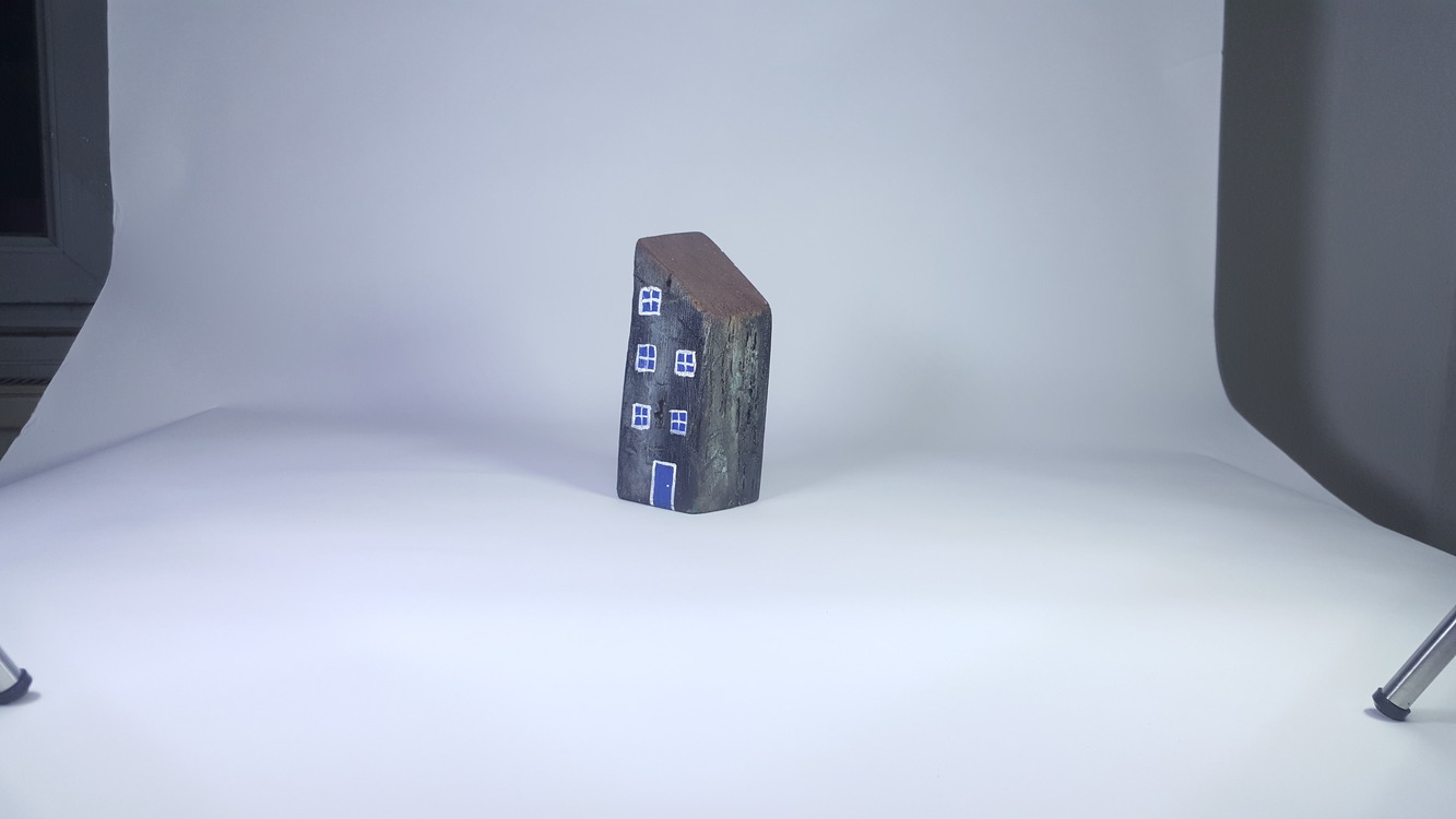 El Yapımı ahşap Kitap Tutacağı, Masa Süsü (15x6x7 cm.)