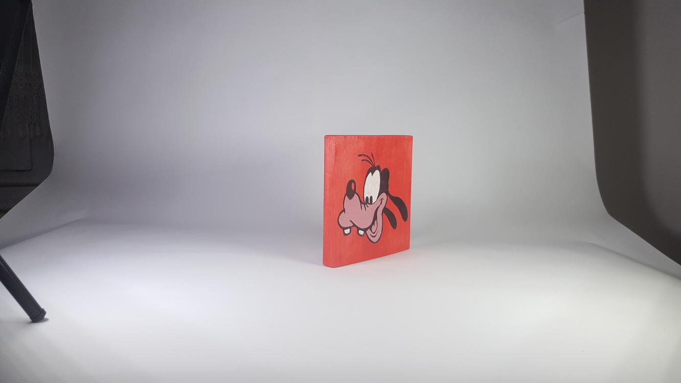 El Yapımı Masif Ahşap Duvar Süsü - 15x15 cm