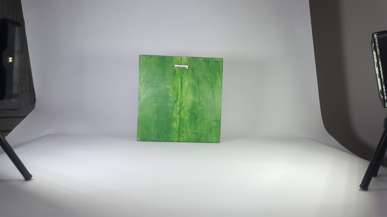 El Yapımı Masif Ahşap Duvar Süsü - 15x15 cm