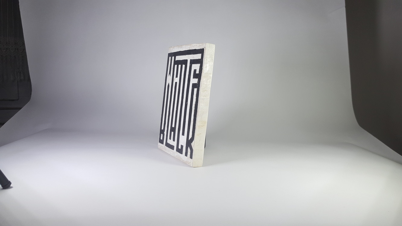 El Yapımı Masif Ahşap Duvar Süsü - 19x15 cm