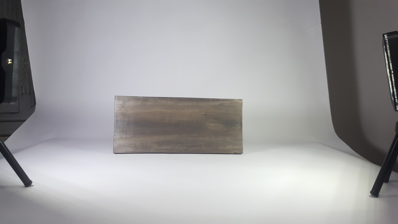 El Yapımı Masif Ahşap Duvar Süsü - 55x15 cm