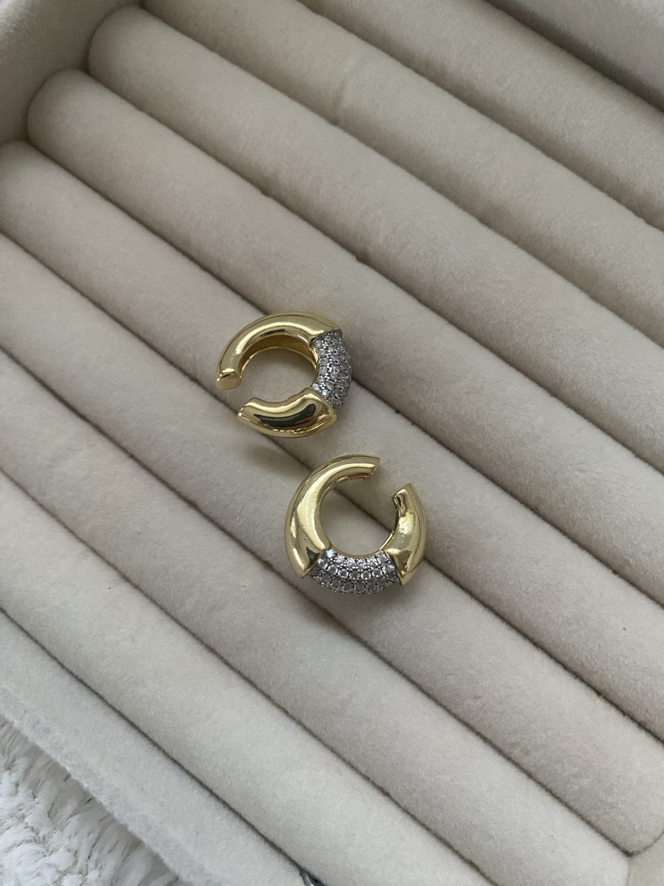 Mix Renkli Kıkırdak (Earcuff) Küpe (Tekli Olarak Satılmaktadır)