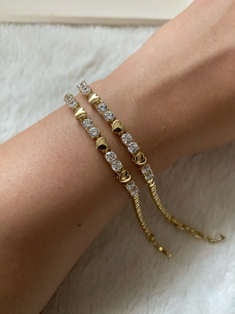 Xuping | 14K Kalpli & Suyolu Bileklik