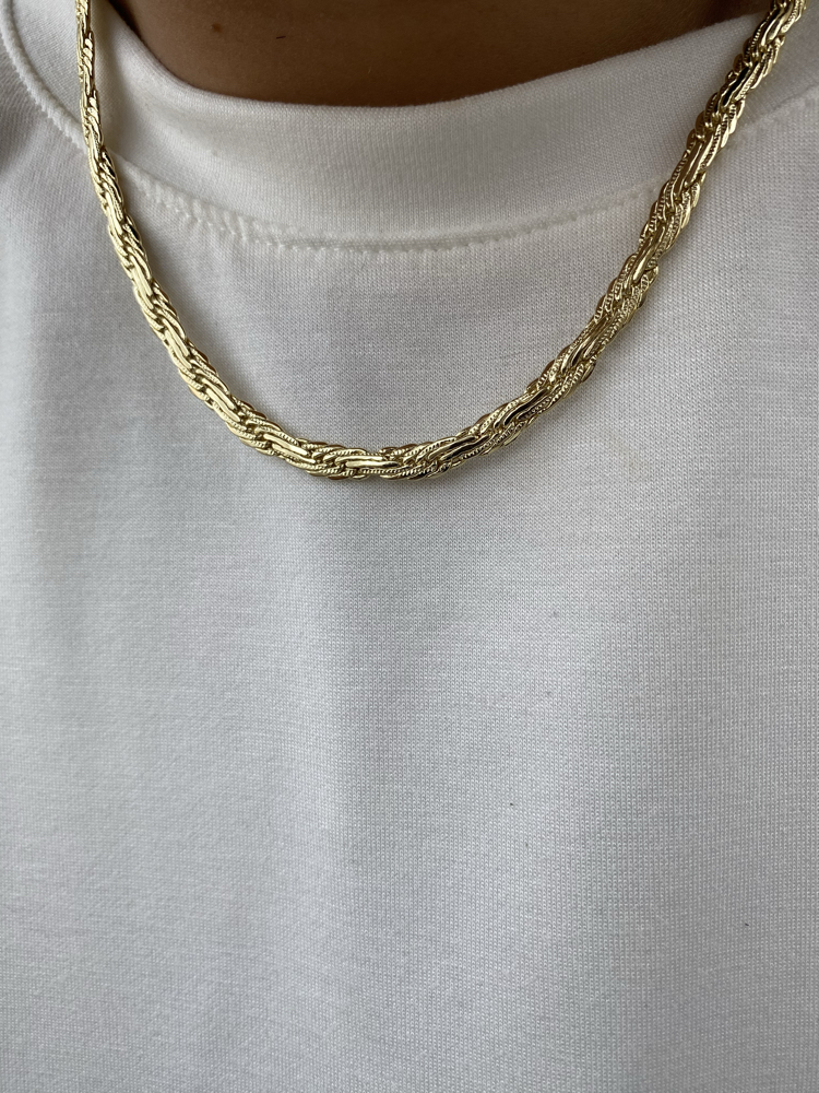 Özel Seri | 14K Balık Sırtı Zincir Kolye
