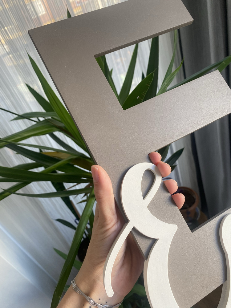 Ahşap Kapı İsimlik 