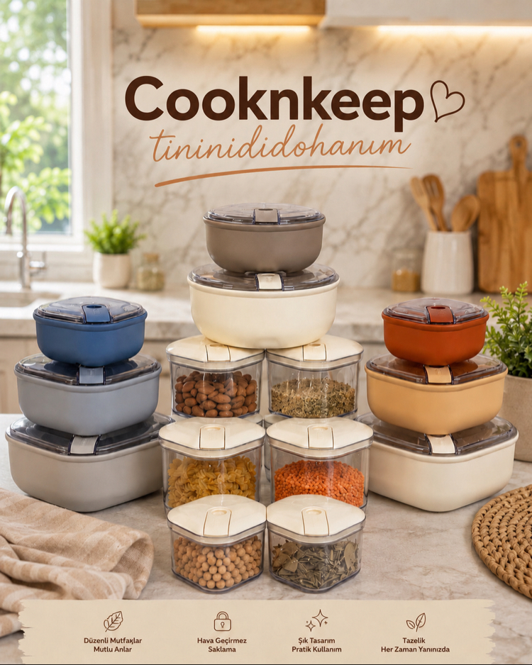 COOKnKEPP Pull box çeyizlik set