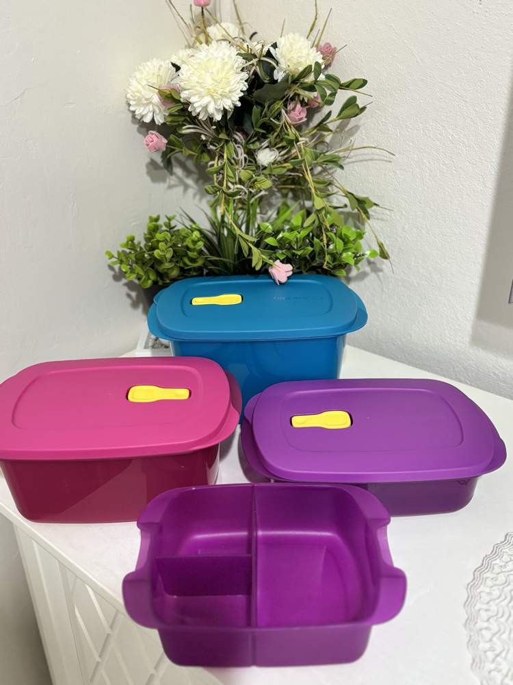 Tupperware mikro kaplar
