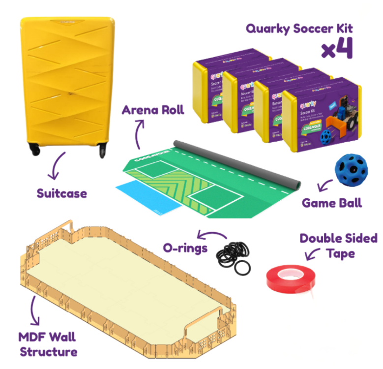 Codeavour 8.0 Track 3 Robo Soccer Large Package