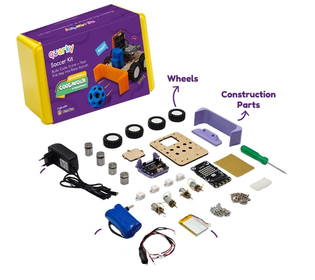 Codeavour 8.0 Track 3 Quarky Soccer Kit
