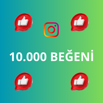 10.000 Instagram Beğeni