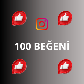 100 Instagram Beğeni