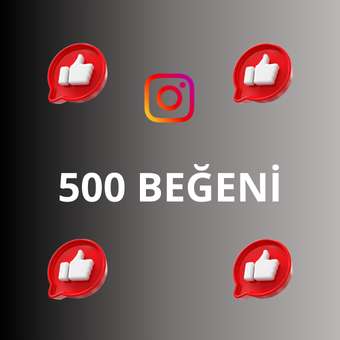 500 Instagram Beğeni