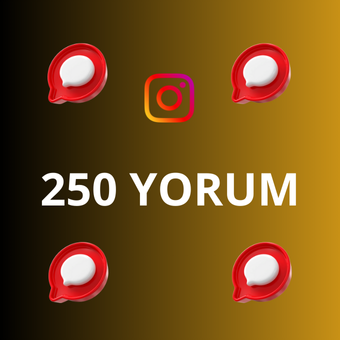 250 Instagram Yorum