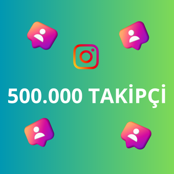 500.000 Instagram Takipçi