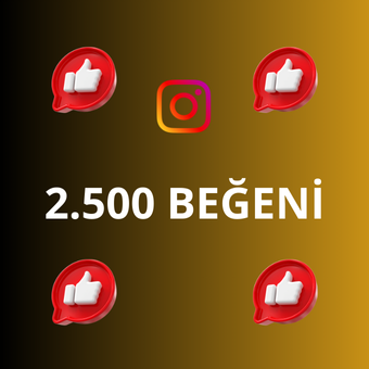2.500 Instagram Beğeni