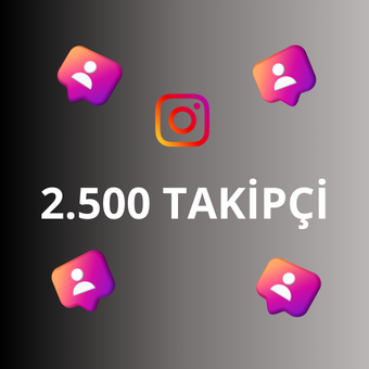 2.500 Instagram Takipçi