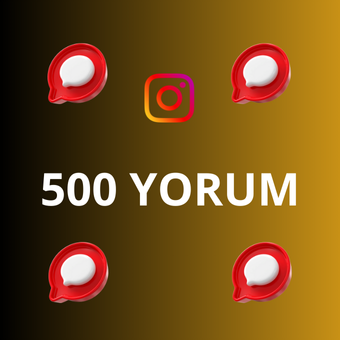 500 Instagram Yorum