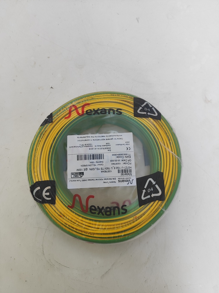 Nexans 2.5 MM Nya Kablo Helojen Free 100 Mt lik paketli 