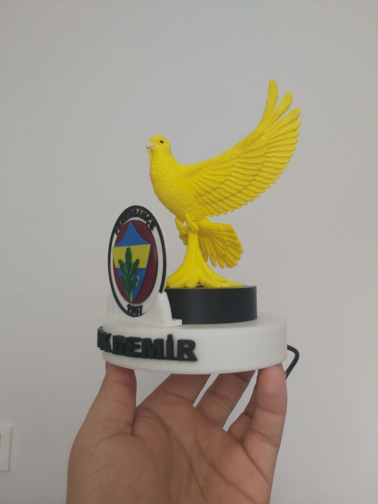 Fenerbahçe LED'li kanarya figür