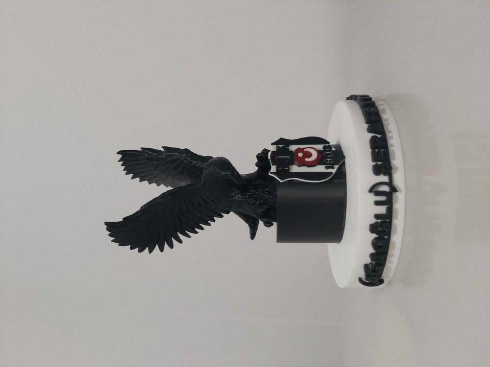 Takım figürlü USB girişli gece lambası-Beşiktaş
