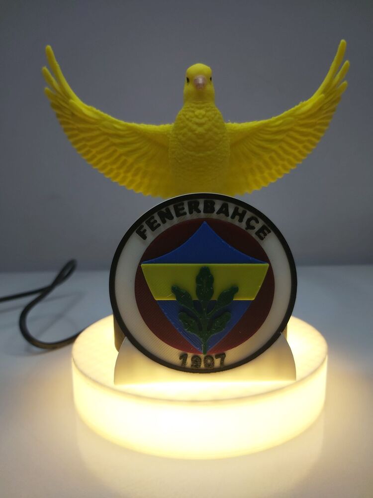 Fenerbahçe LED'li kanarya figür
