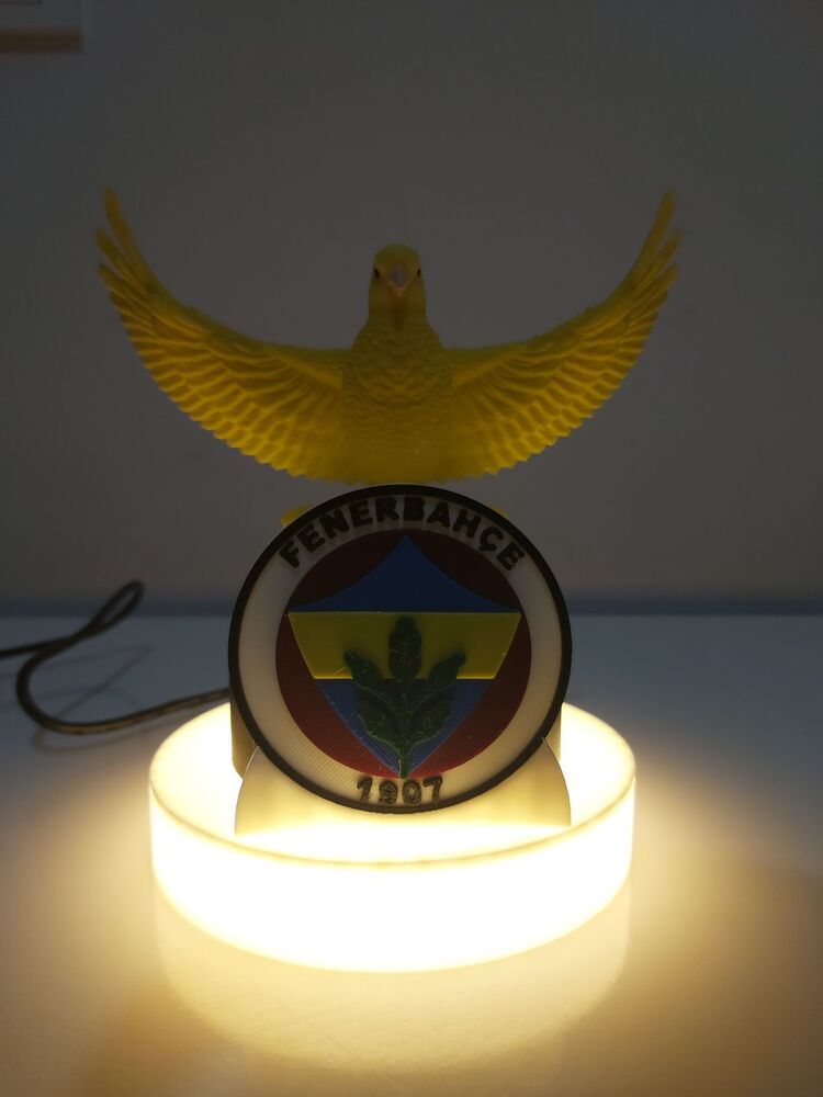 Fenerbahçe LED'li kanarya figür