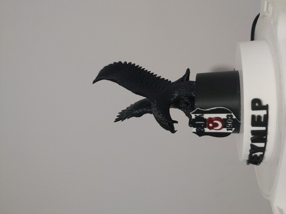 Takım figürlü USB girişli gece lambası-Beşiktaş