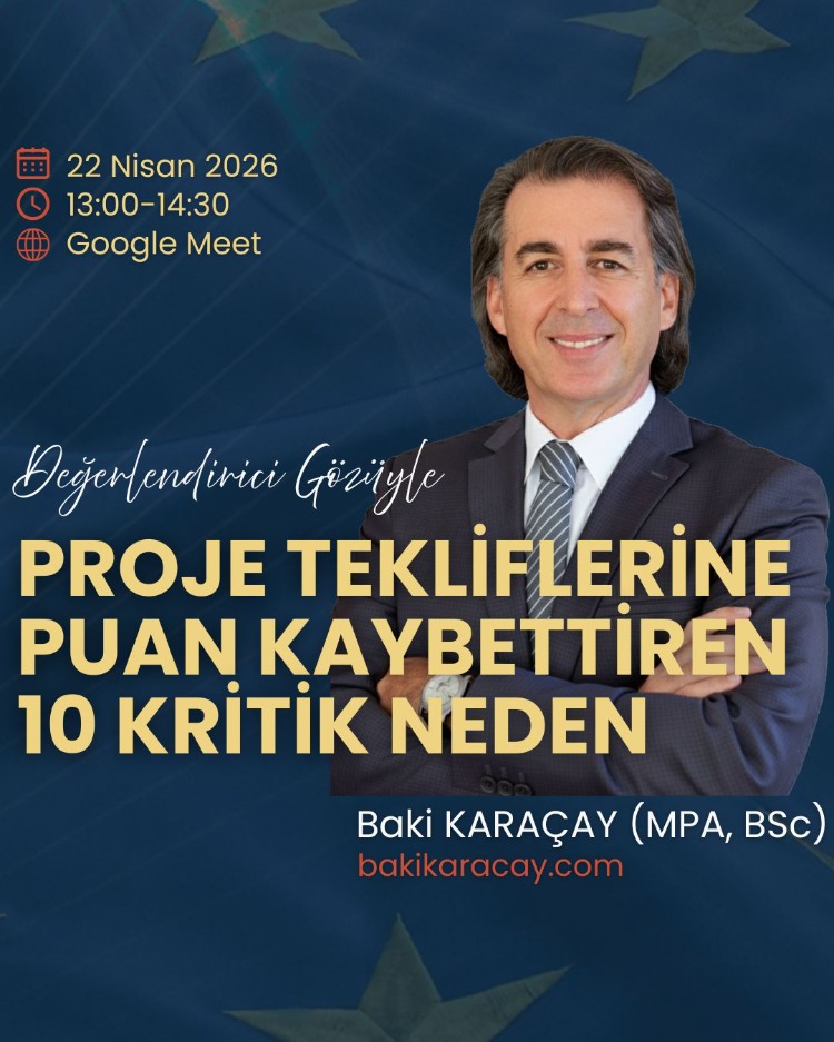 DEĞERLENDİRİCİ GÖZÜYLE PROJE TEKLİFLERİNE PUAN KAYBETTİREN 10 KRİTİK NEDEN (Webinar)