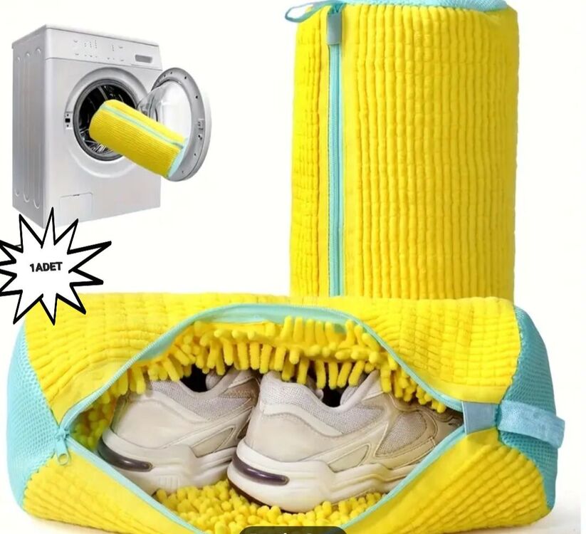 Spor Ayakabı ve Peluş Yıkama Çantası