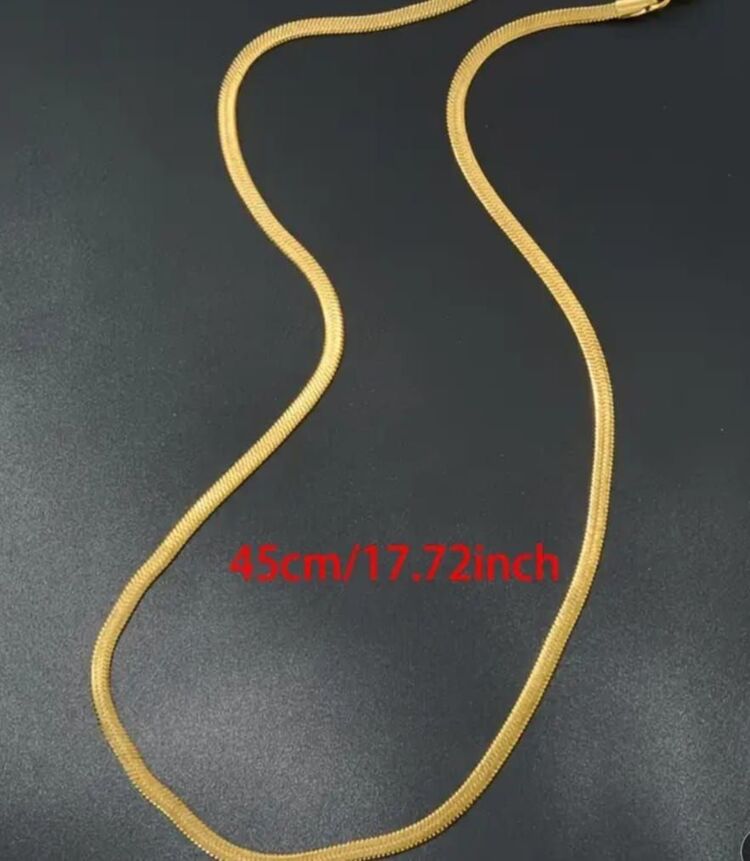 Çelik kolye 45 cm