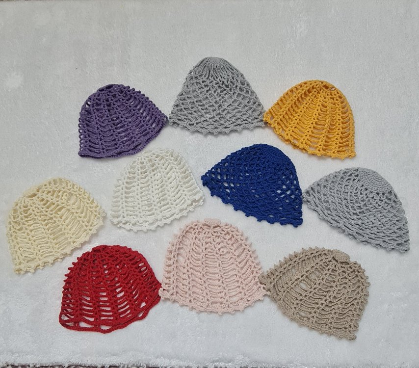 10 adet düz bone kufi
