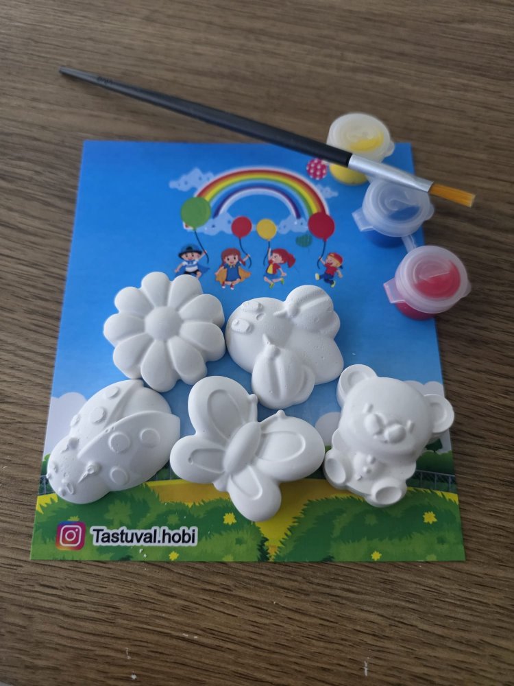 mini figürler boyama seti 1