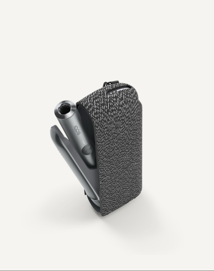 IQOS ILUMA Kumaş Kılıf Koyu Gri