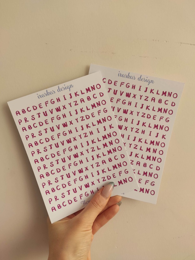 2'li Pinky Letter Serisi